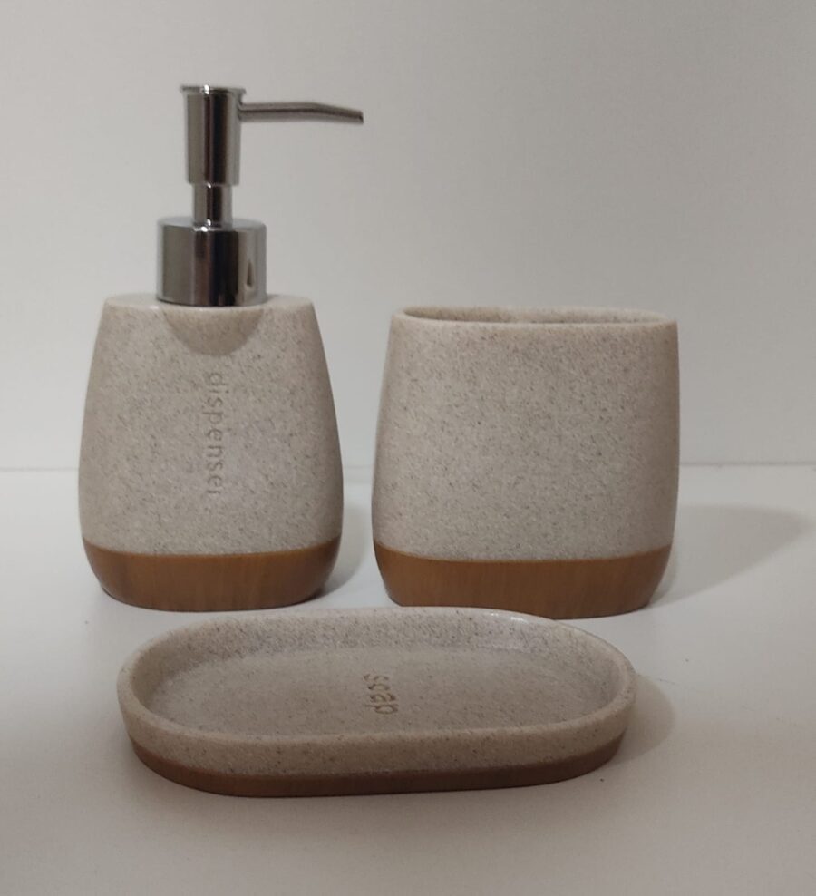 SET BAÑO x3 PIEZAS