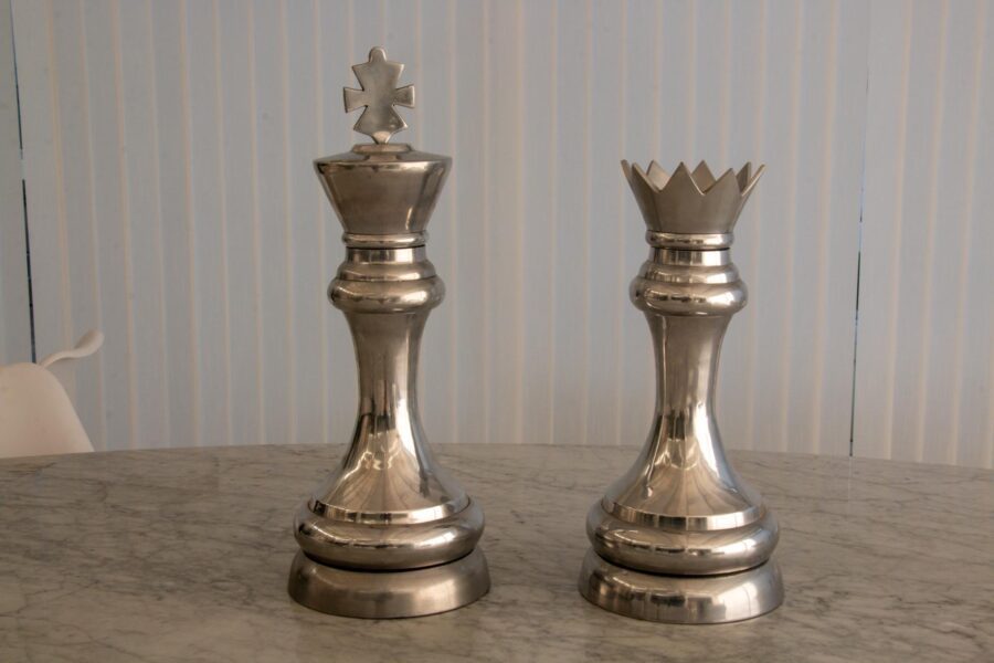 SET X2 PIEZAS AJEDREZ 40 cm