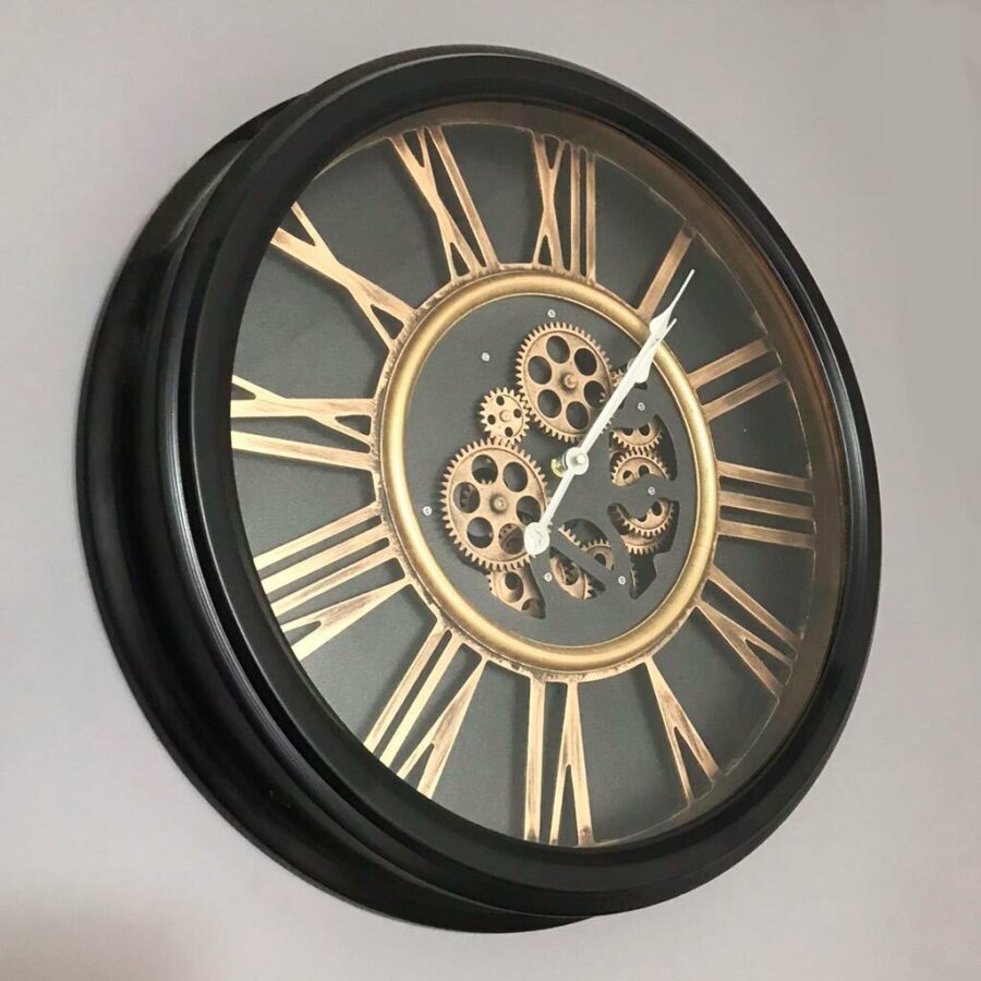 RELOJ DE PARED ENGRANAJES