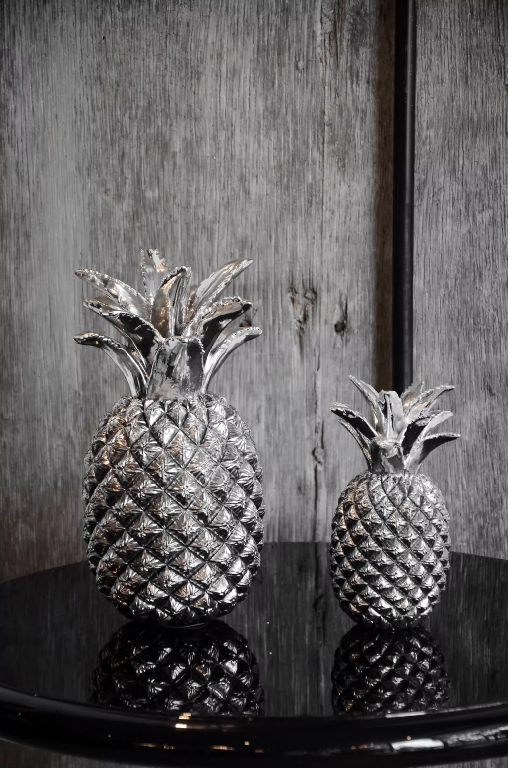 PIÑA DECO SILVER 20 CM