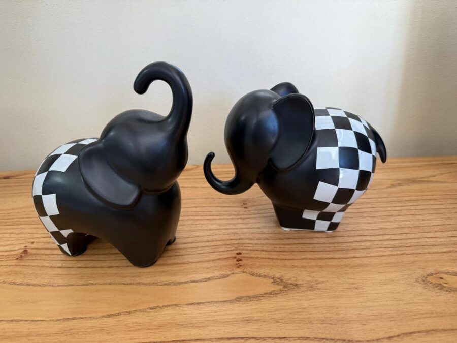SET X2 ELEFANTES CERAMICA