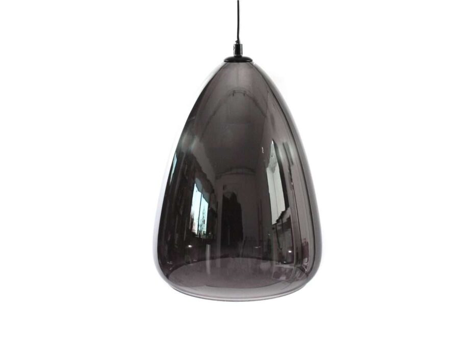 Lámpara colgante Glass N°11 30x41cm HUMO