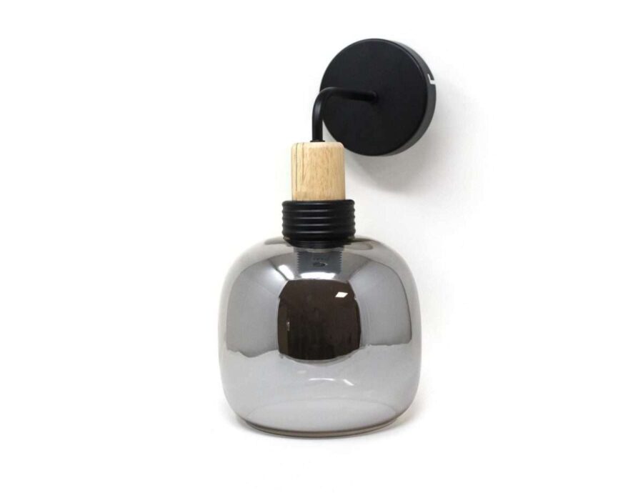Aplique de pared Glass Nº27 HUMO/NEGRA