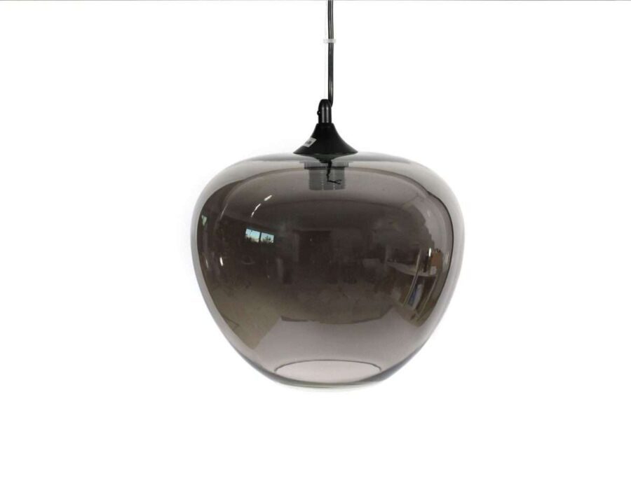 Lámpara colgante Glass N°4 30x24cm HUMO