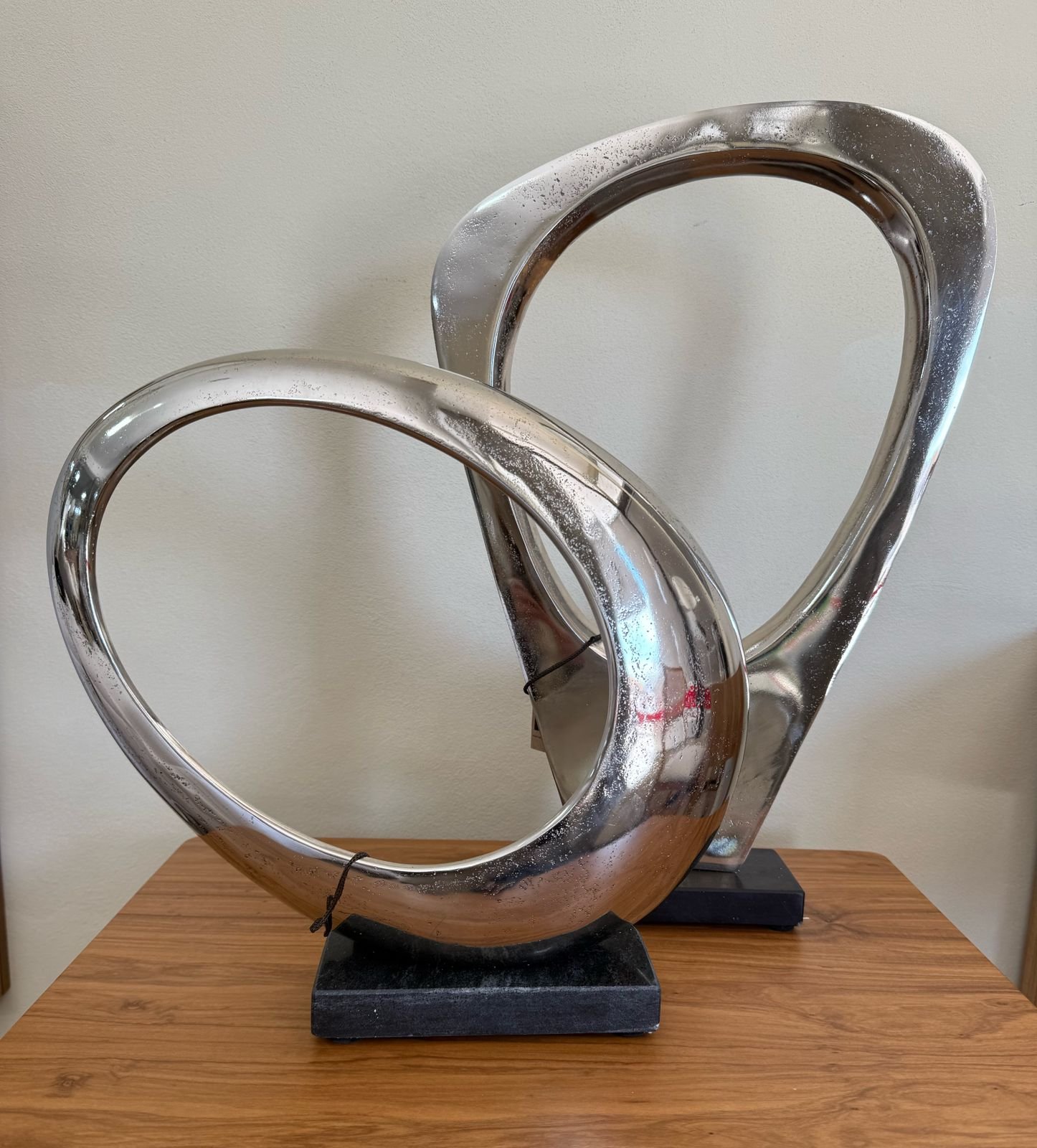 ADORNO ALUMINIO/MARMOL S/2