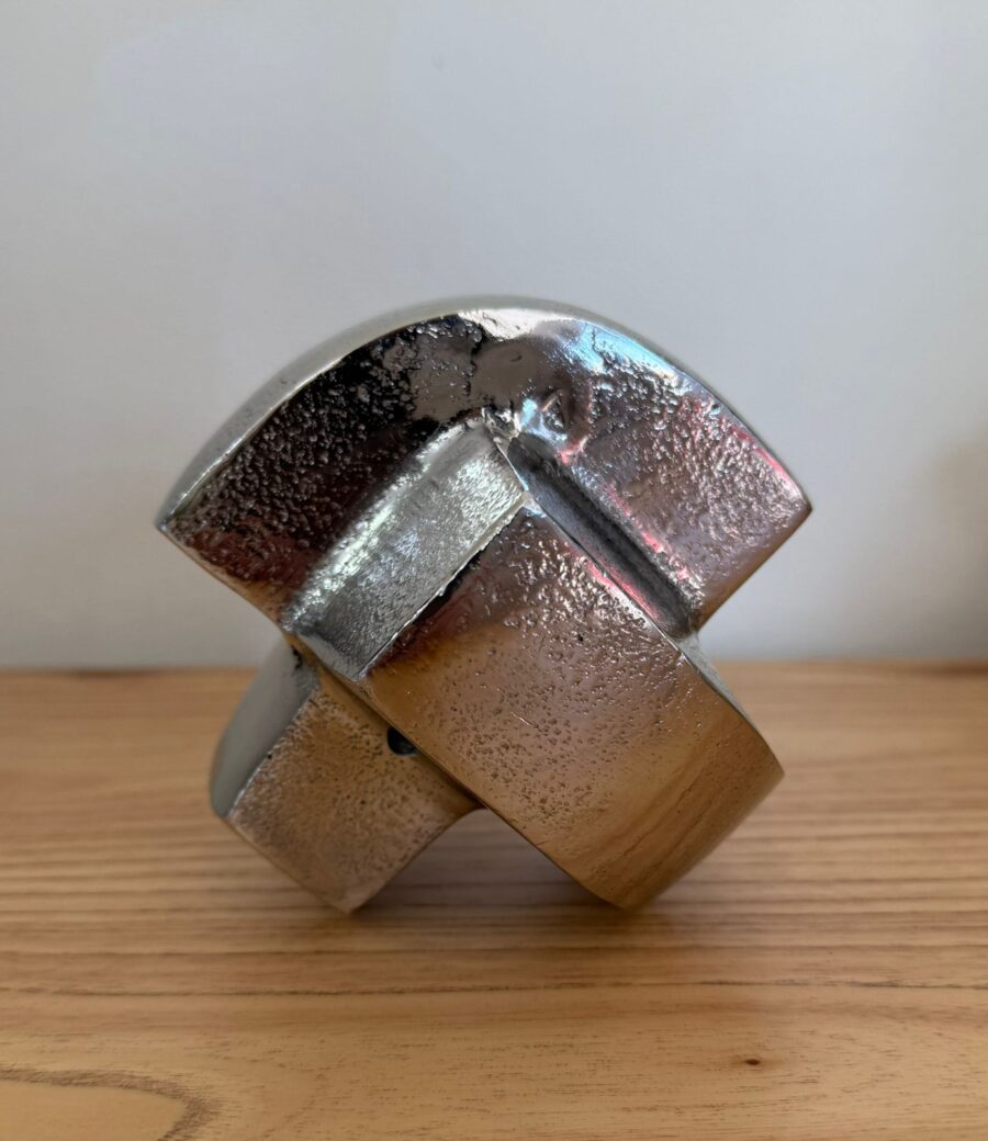 OBJETO ALUMINIO 13 CM ESFERA