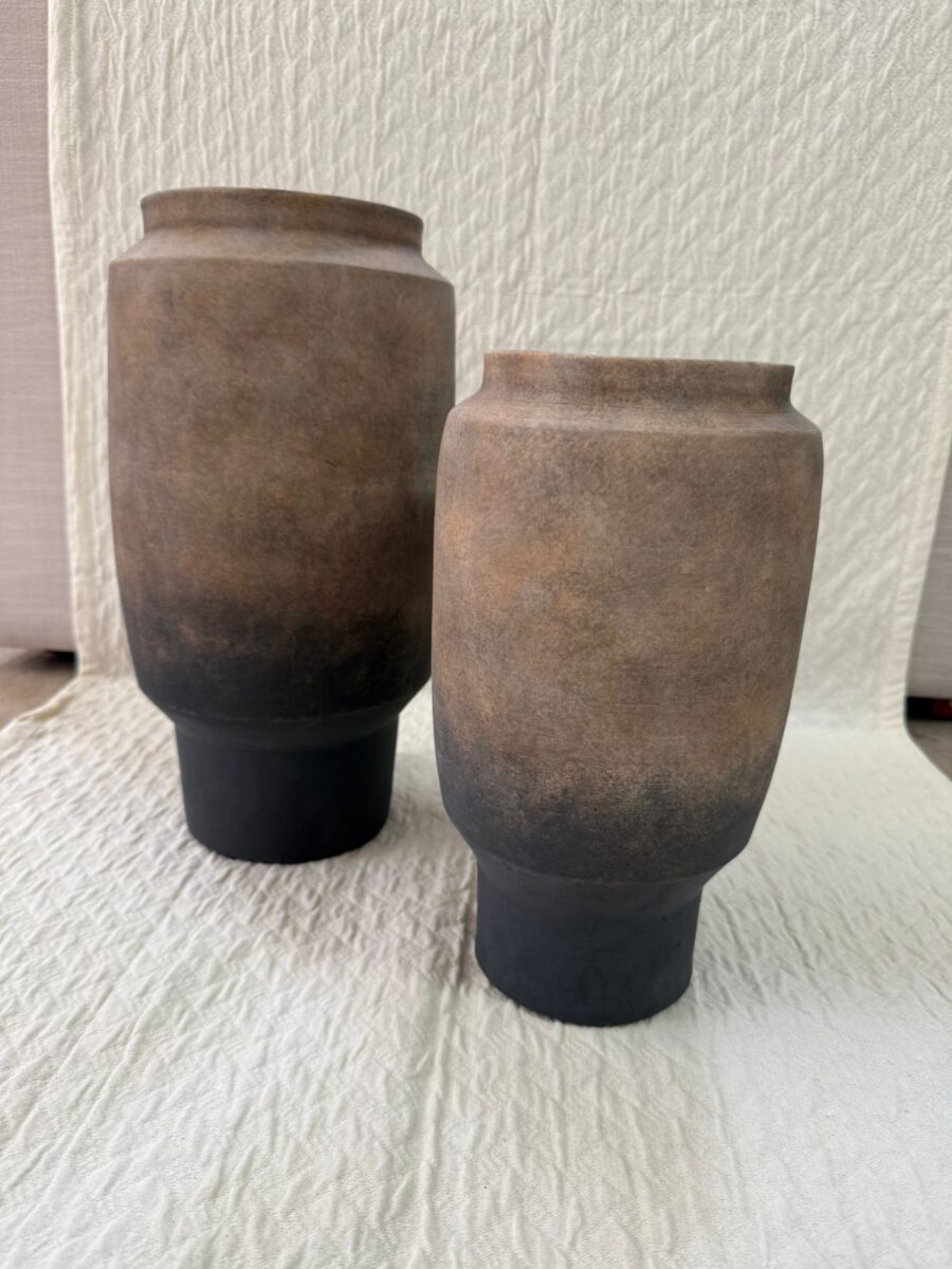 JARRON CERAMICO TANIT BAJO 30 CM